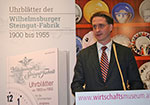 Dr. Otto Dietrich, Buchprsentation Uhrbltter der Wilhelmsburger Steingut-Fabrik am 12. Dezember 2013